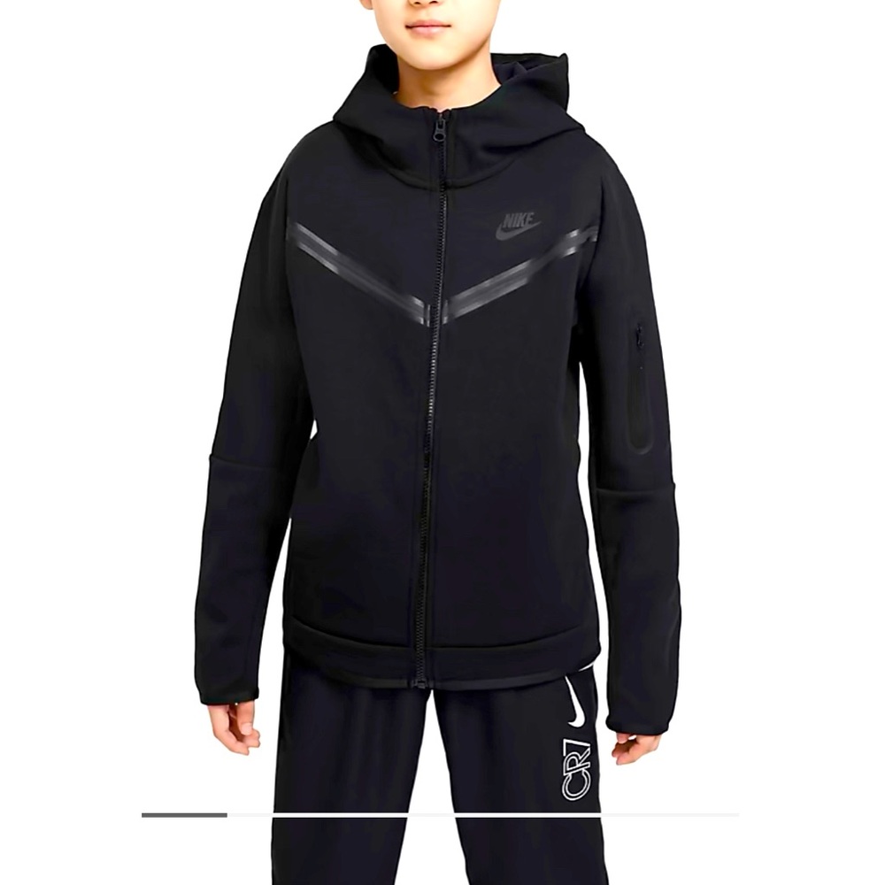 Nike Big Kids' (Boys') Sportswear Tech Fleece Full-Zip Hoodie XL 14-16.